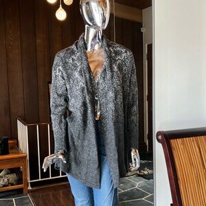 Olsen drape sweater or cardigan
